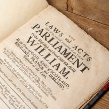 Load image into Gallery viewer, The Laws and Acts of Parliament of King William III | 1695 Scottish Parliament Folio
