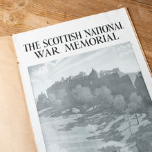 Load image into Gallery viewer, The Scottish National War Memorial Edinburgh Castle Guide c.1927
