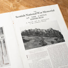 Load image into Gallery viewer, The Scottish National War Memorial Edinburgh Castle Guide c.1927
