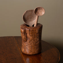 Load image into Gallery viewer, Small Log Utensil Pot
