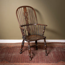 Load image into Gallery viewer, Late 18th century English Windsor armchair
