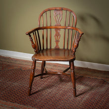 Load image into Gallery viewer, Late 19th century Windsor armchair, c.1870–1900.
